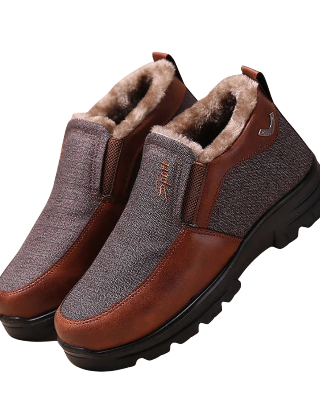 Benedict | Men Winter Fleece Waterproof Orthopedic Ankle Boots
